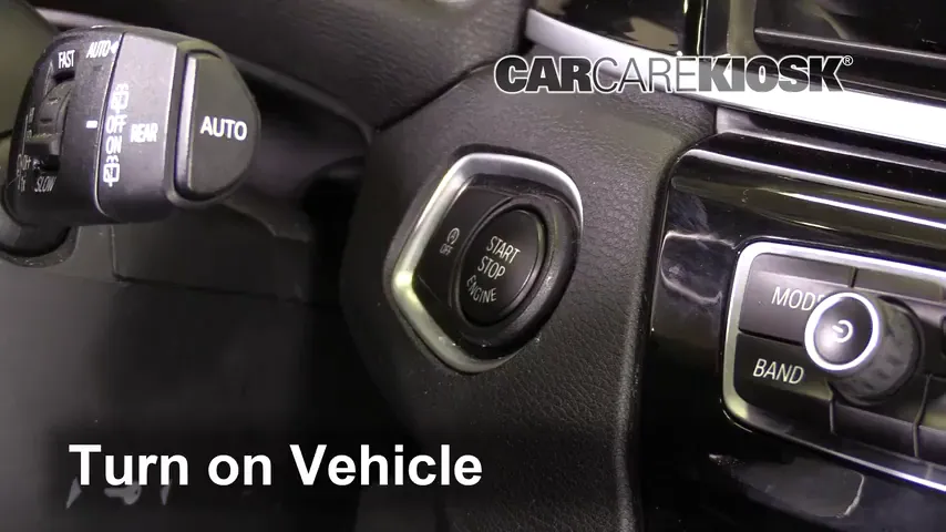 2017 BMW X1 sDrive28i 2.0L 4 Cyl. Turbo Oil Check Oil Level